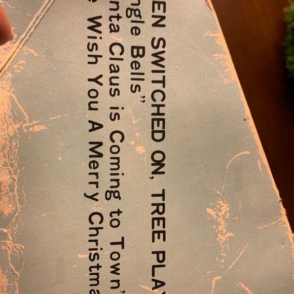 Vintage 15” Revolving Musical Light up Christmas Tree - Picture 2 of 3